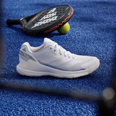 Scarpe da padel Adidas Crazyquick LS Donna Bianche