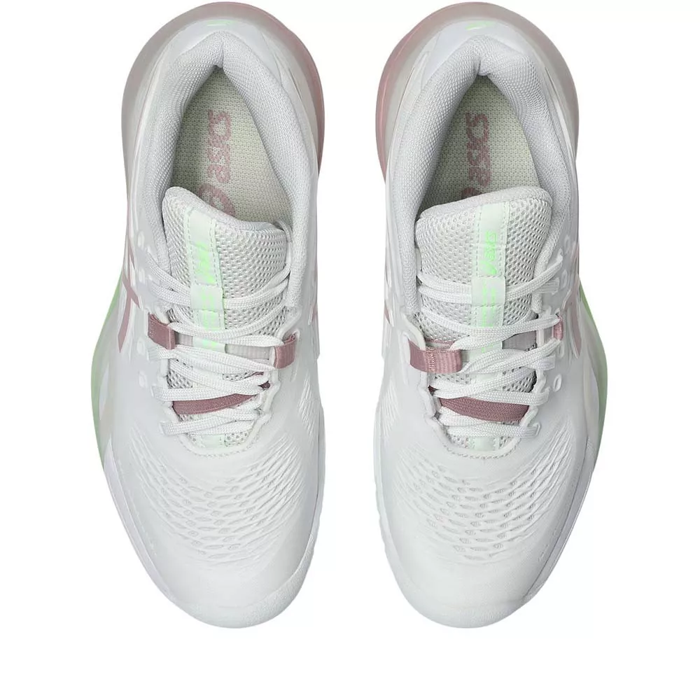 Scarpe Asics Gel Resolution X Donna Bianco / Verde pastello