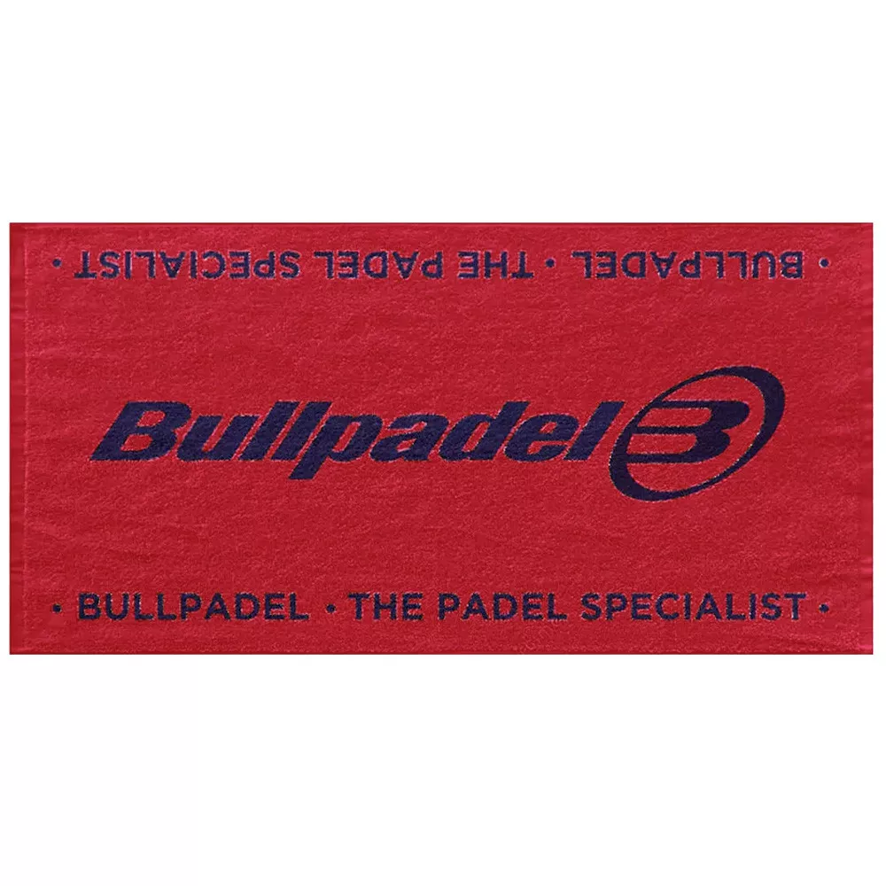 Asciugamano Bullpadel BPTOWEL26 Rosso 100x50
