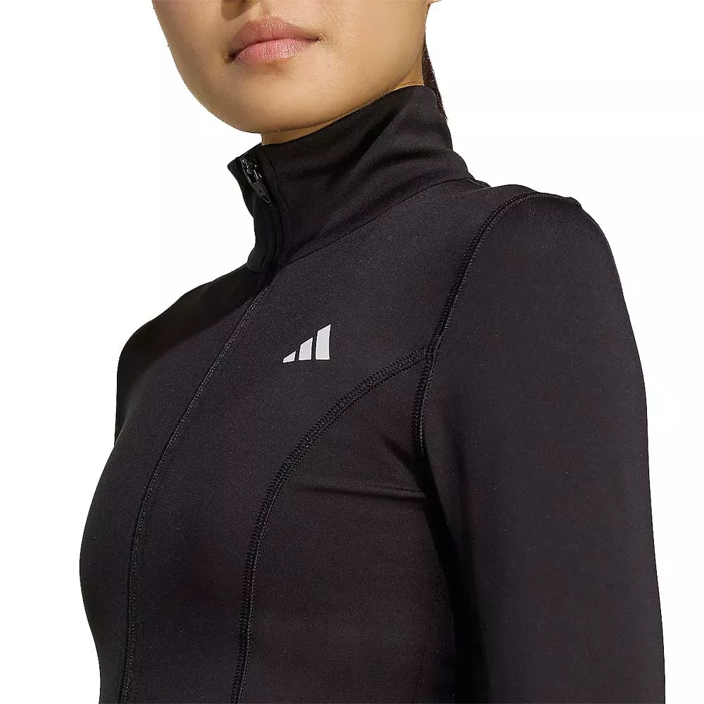 Giacca con zip Adidas Z.N.E. nera