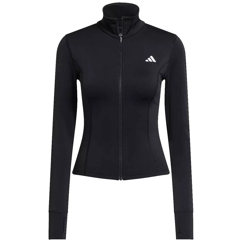 Giacca con zip Adidas Z.N.E. nera