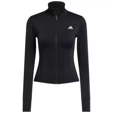 Giacca con zip Adidas Z.N.E. nera