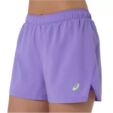 Pantaloncini Asics Court 2-en-1 Donna Nero