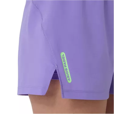 Pantaloncini Asics Court 2-en-1 Donna Nero