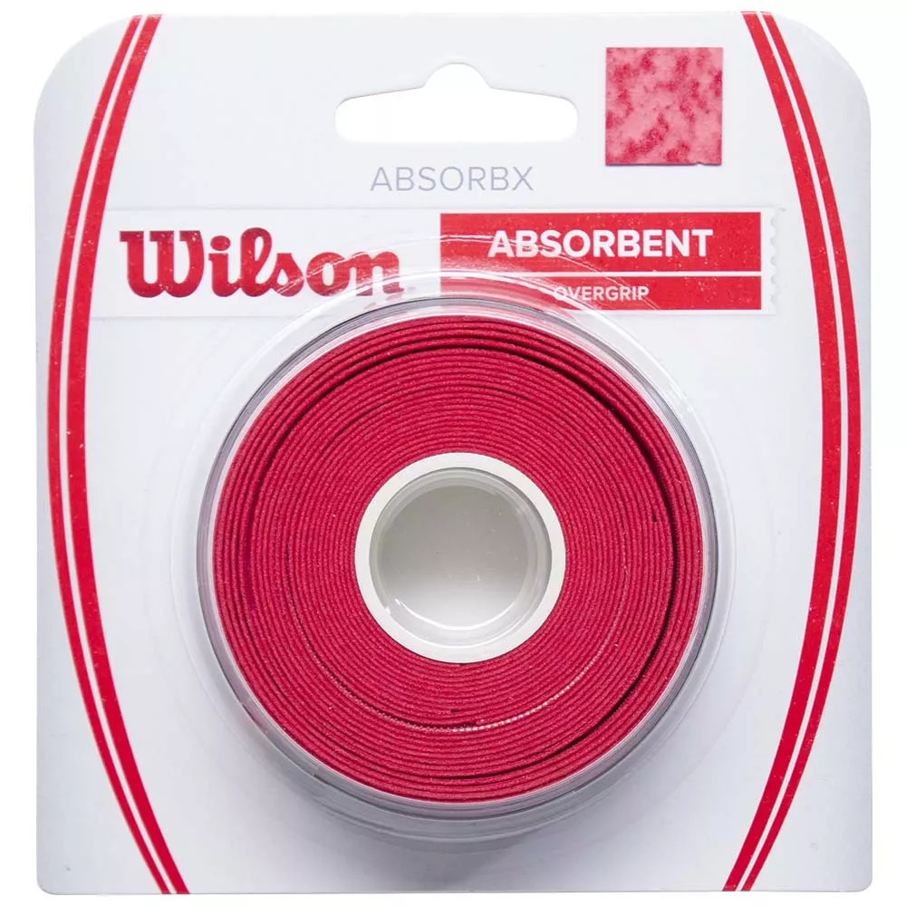 Overgrips Wilson AbsorbX Overgrip Nero x 3