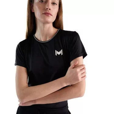 T-shirt Mouratoglou Match Melbourne da donna Rosa