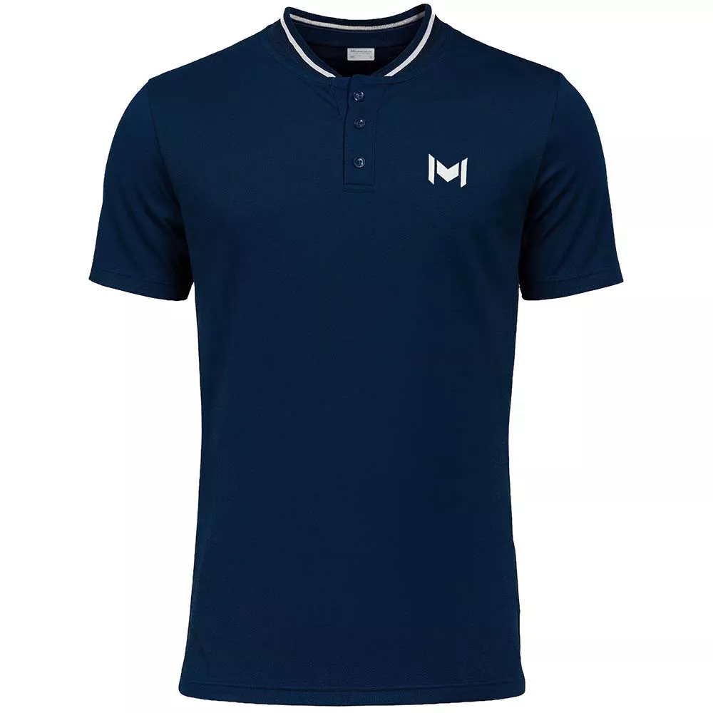 Polo Mouratoglou Match Melbourne Bianca / Blu