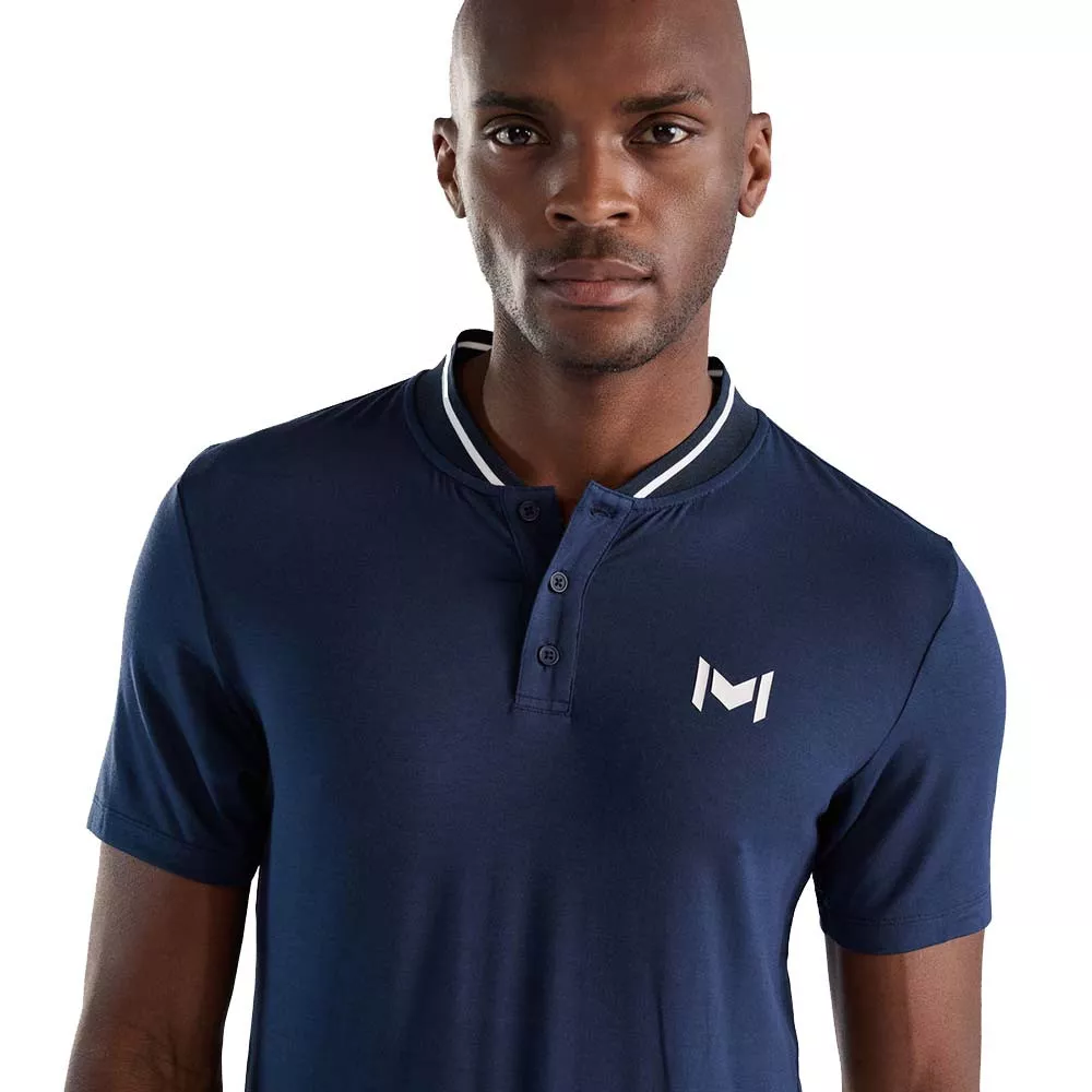 Polo Mouratoglou Match Melbourne Bianca / Blu