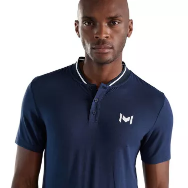 Polo Mouratoglou Match Melbourne Bianca / Blu
