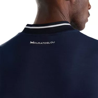 Polo Mouratoglou Match Melbourne Bianca / Blu