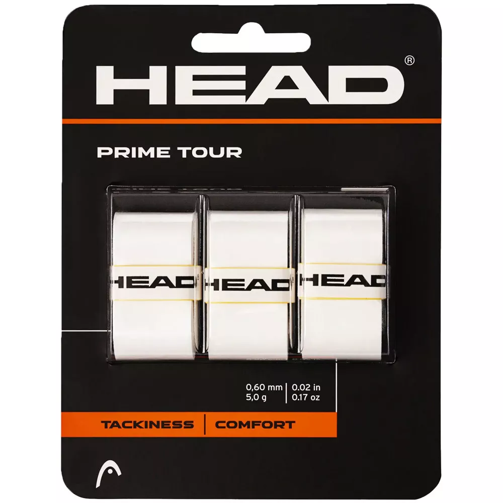 Overgrips Head Prime Tour Bianco x 3