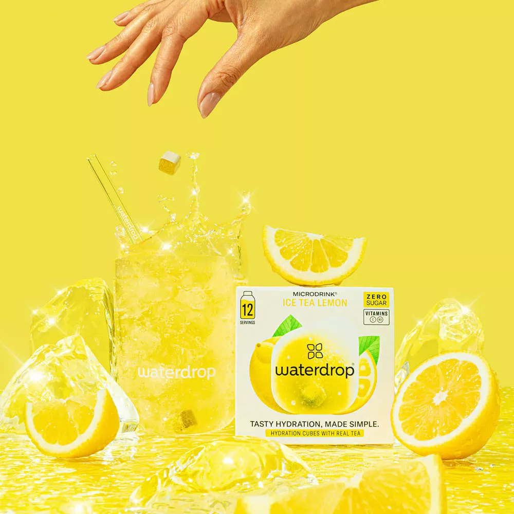 Waterdrop Microdrink Ice Tea Raspberry x12