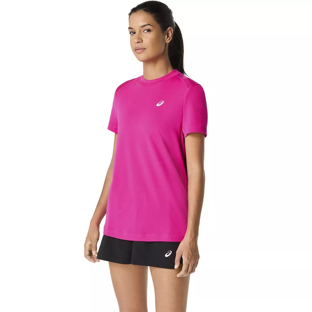 Maglietta Asics Court SS Donna Navy Blu