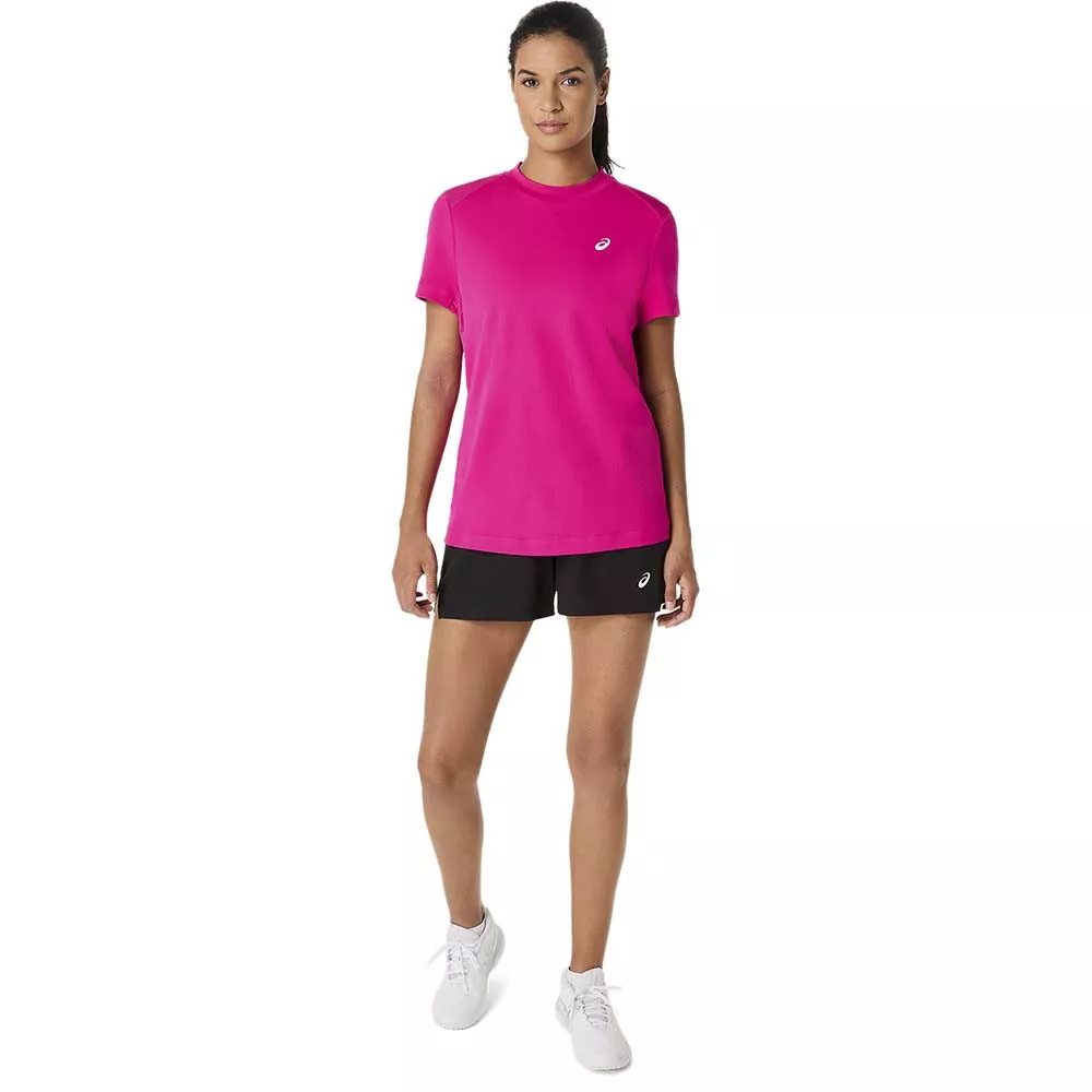 Maglietta Asics Court SS Donna Navy Blu