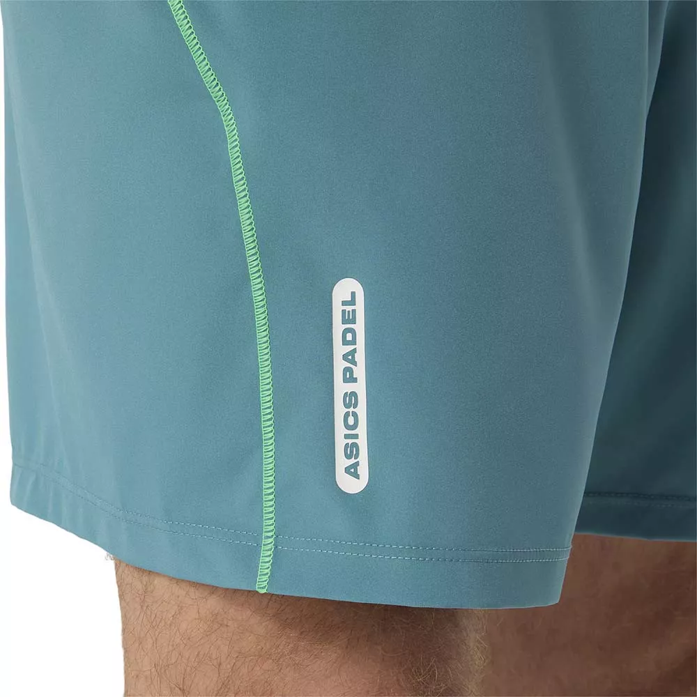 Pantaloncini Asics Padel Court Crema / Verde