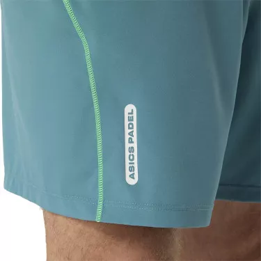 Pantaloncini Asics Padel Court Crema / Verde