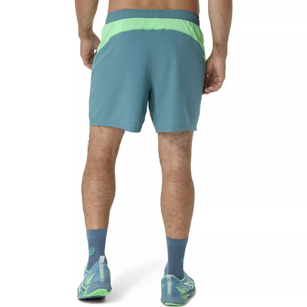 Pantaloncini Asics Padel Court Crema / Verde