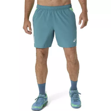 Pantaloncini Asics Padel Court Crema / Verde