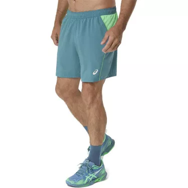 Pantaloncini Asics Padel Court Crema / Verde