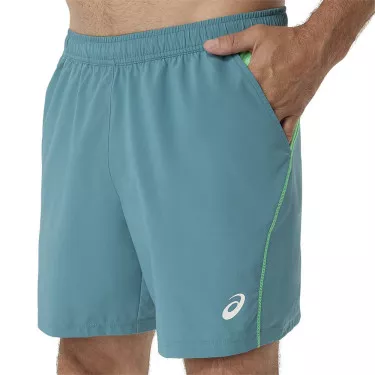 Pantaloncini Asics Padel Court Crema / Verde
