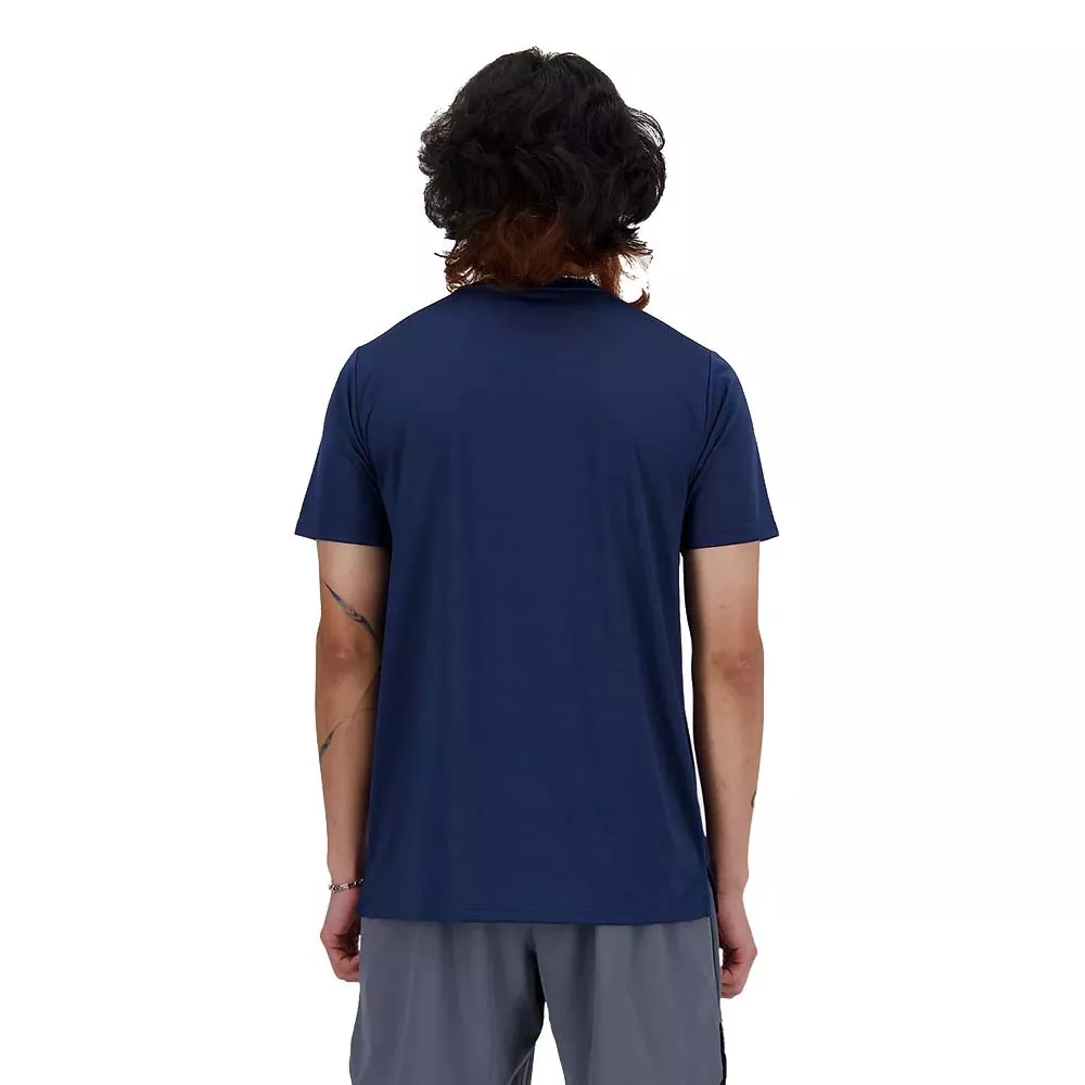 T-shirt New Balance Essentials Grigio blu