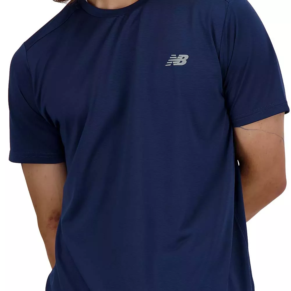 T-shirt New Balance Essentials Grigio blu