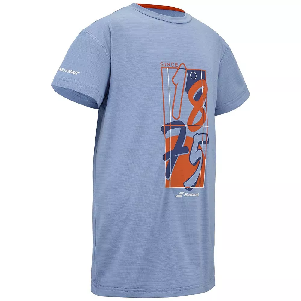 T-Shirt Babolat Graphic Junior Arancione