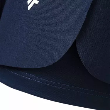 Pantaloncini Team Tecnifibre Donna Blu Navy