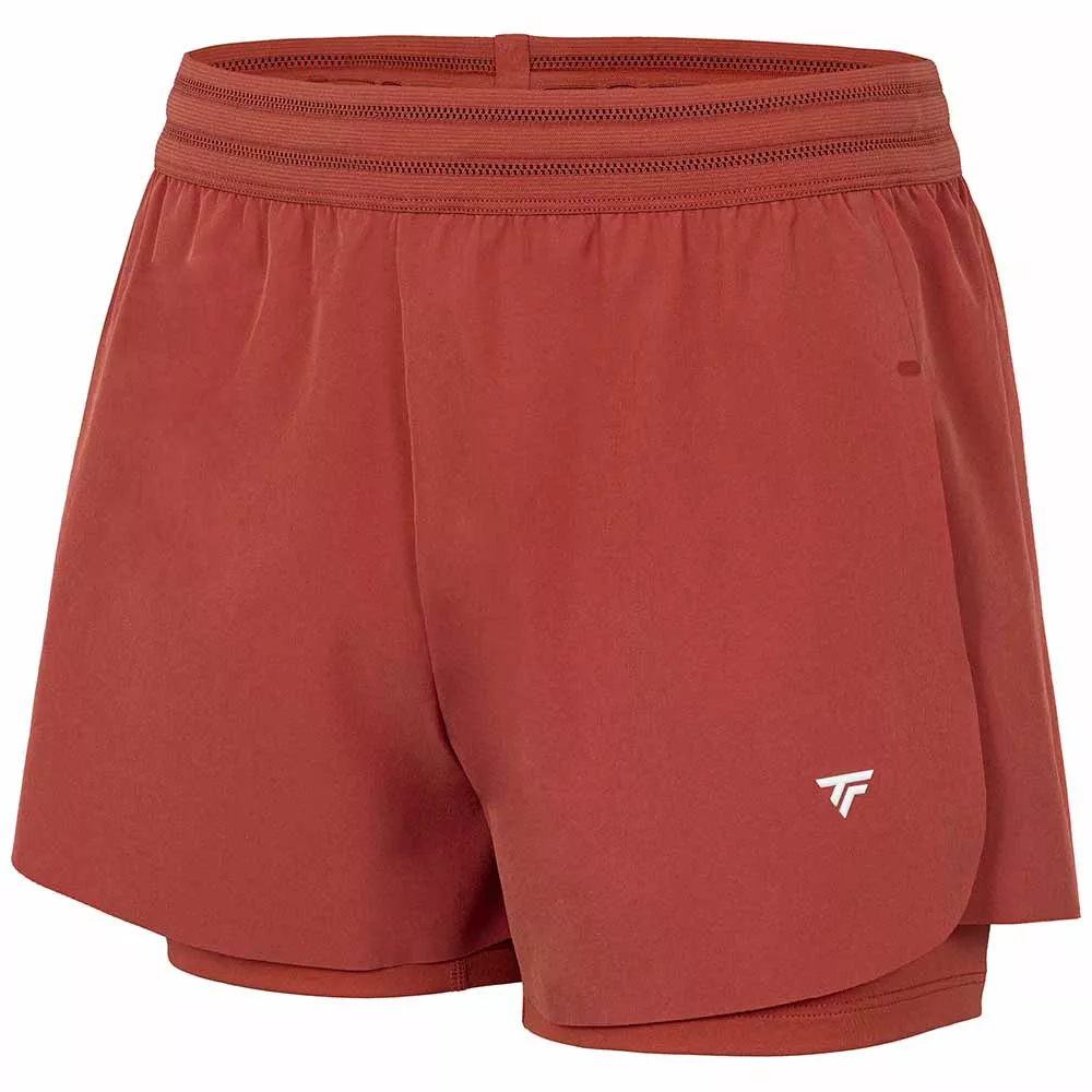 Pantaloncini Team Stretch Tecnifibre Donna Bianco