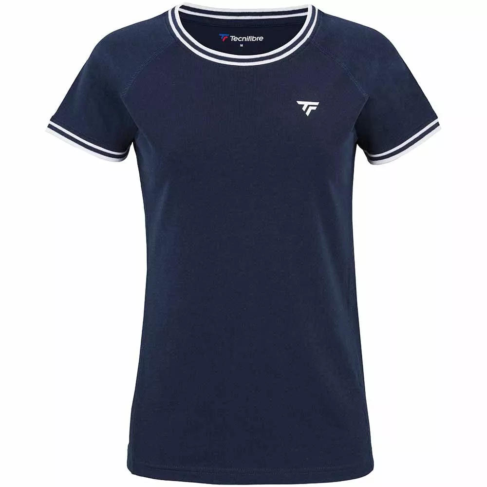 T-Shirt Tecnifibre Team Tech Donna Blu Navy