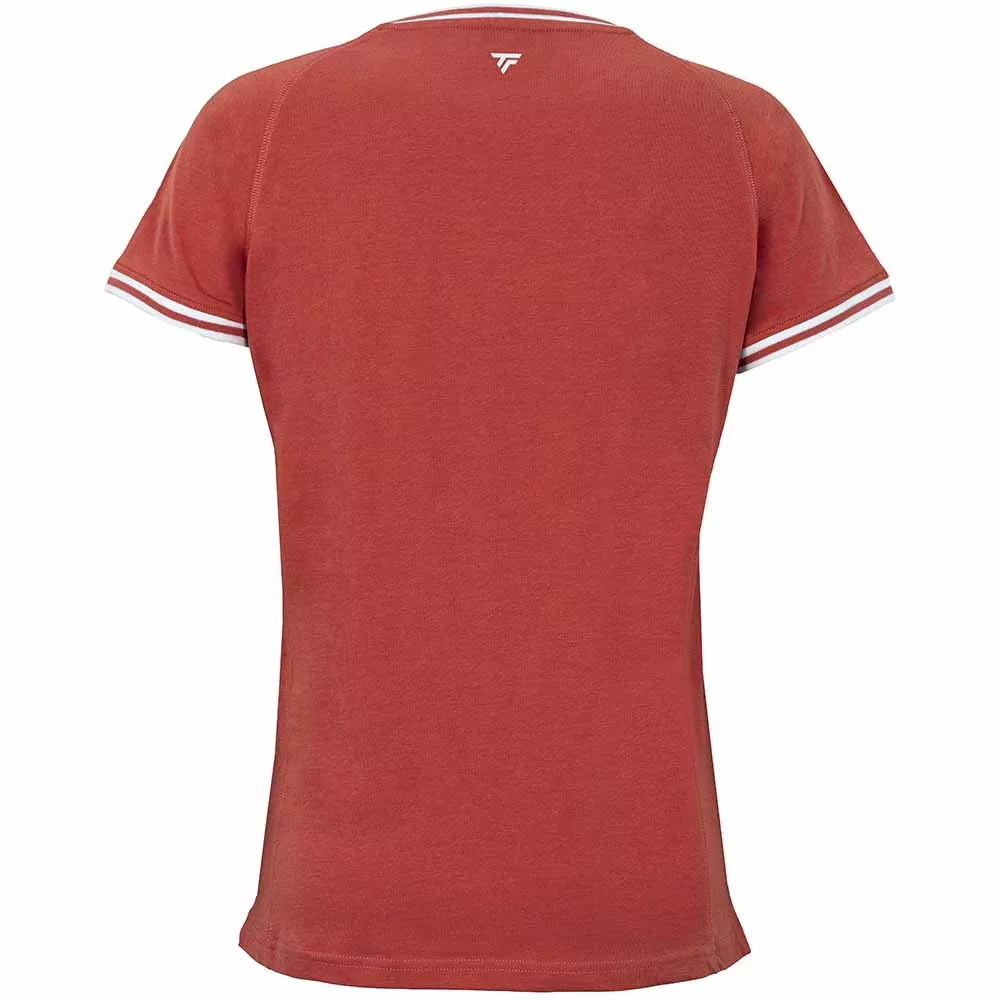 T-Shirt Tecnifibre Team Stretch Donna Verde pastello