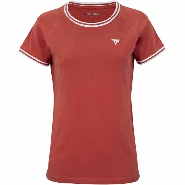 T-Shirt Tecnifibre Team Stretch Donna Verde pastello