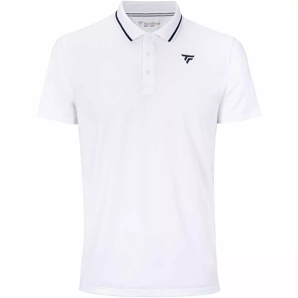 Polo Tecnifibre Team Mesh Bianco
