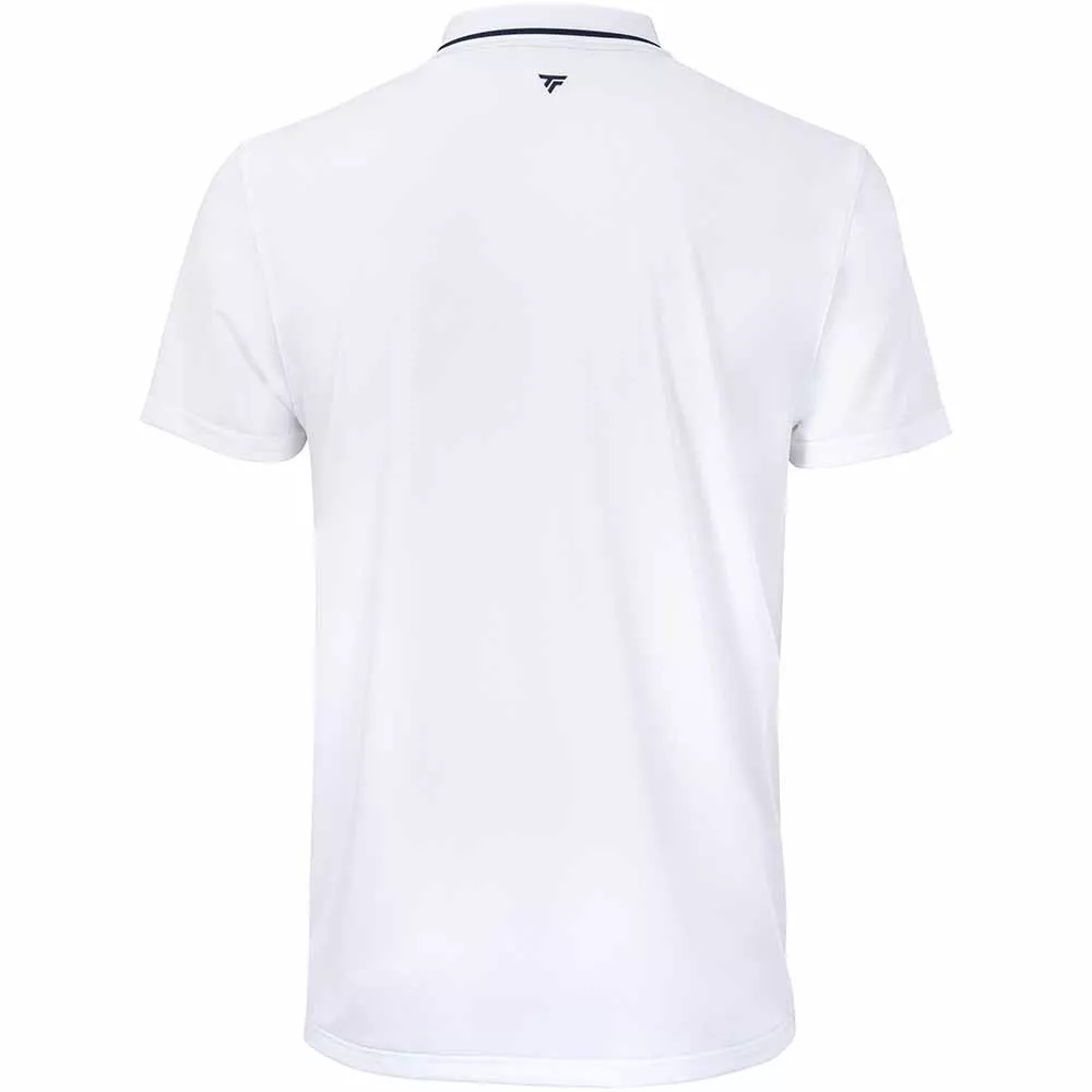 Polo Tecnifibre Team Mesh Bianco