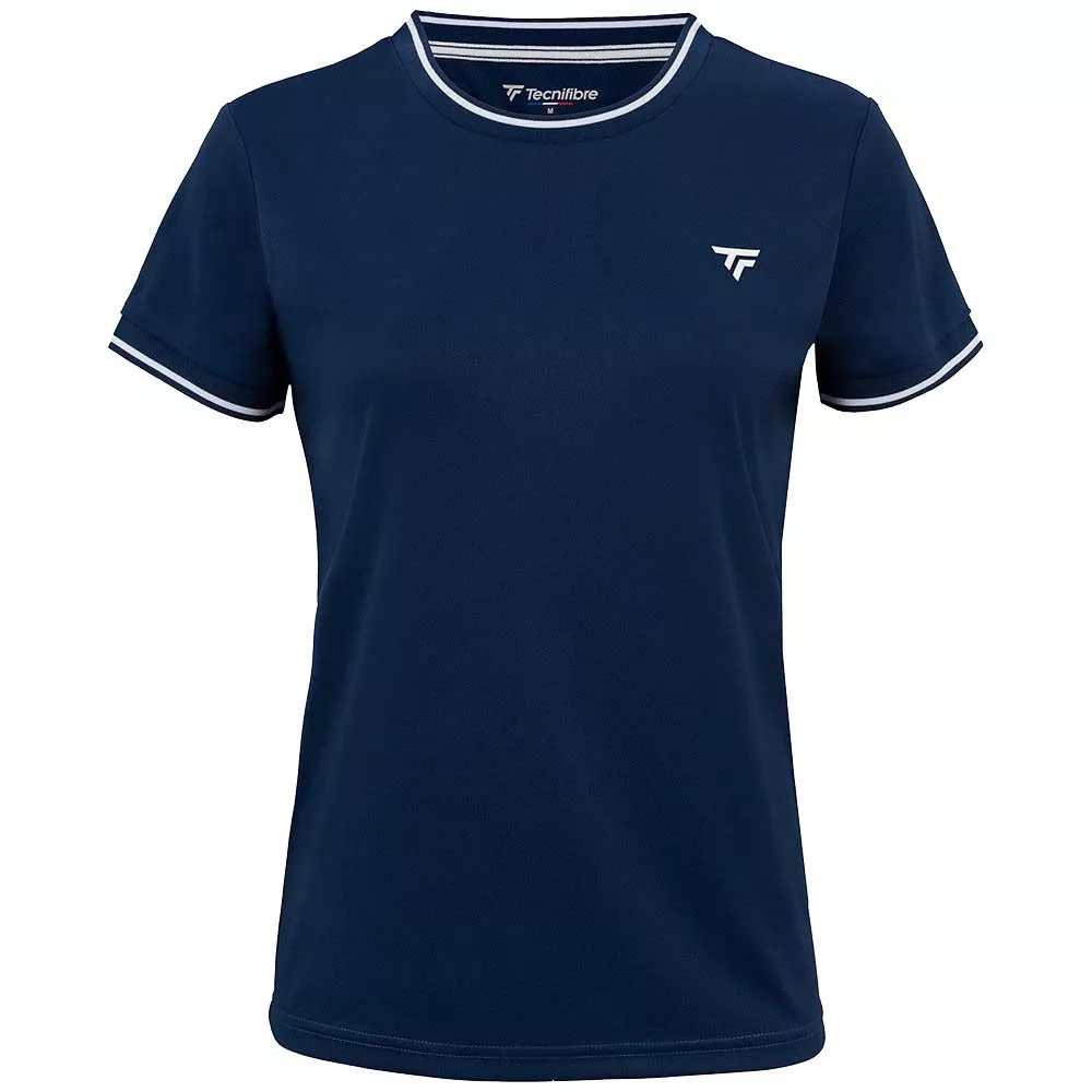 Maglietta Tecnifibre Team Tech Donna Blu Navy