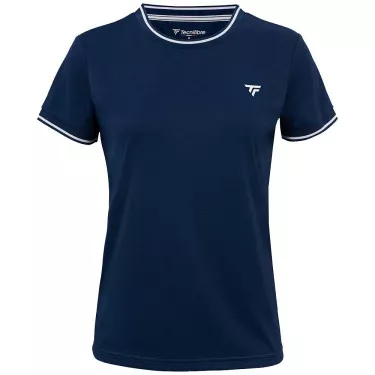 Maglietta Tecnifibre Team Tech Donna Blu Navy