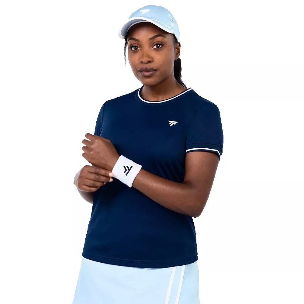 Maglietta Tecnifibre Team Tech Donna Blu Navy