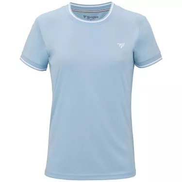 T-Shirt Tecnifibre Team Tech Donna Azzurro