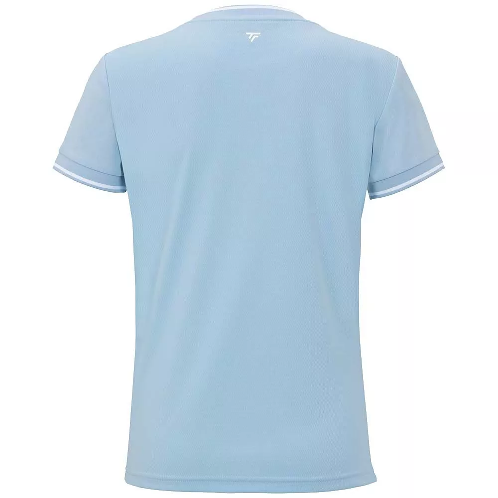 T-Shirt Tecnifibre Team Tech Donna Azzurro