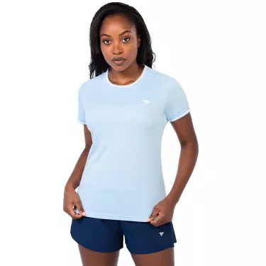T-Shirt Tecnifibre Team Tech Donna Azzurro