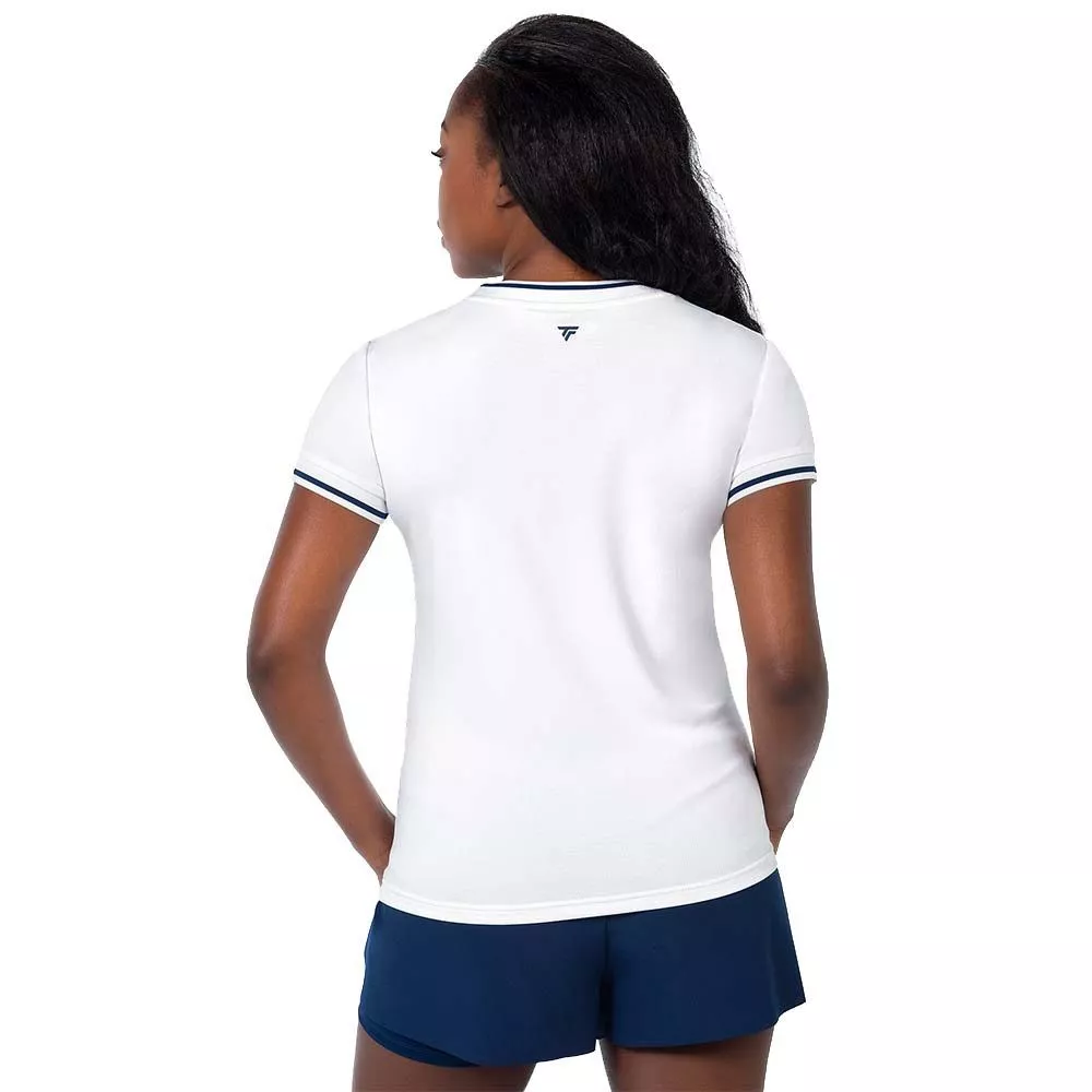 Maglietta Tecnifibre Team Tech Donna Bianca