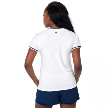 Maglietta Tecnifibre Team Tech Donna Bianca