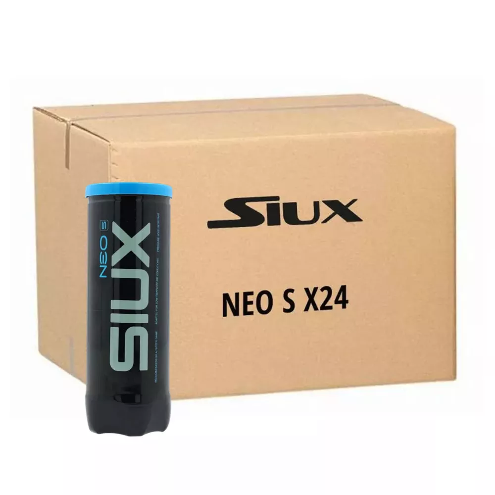 Scatola da 24 tubi da 3 palline Siux Neo S