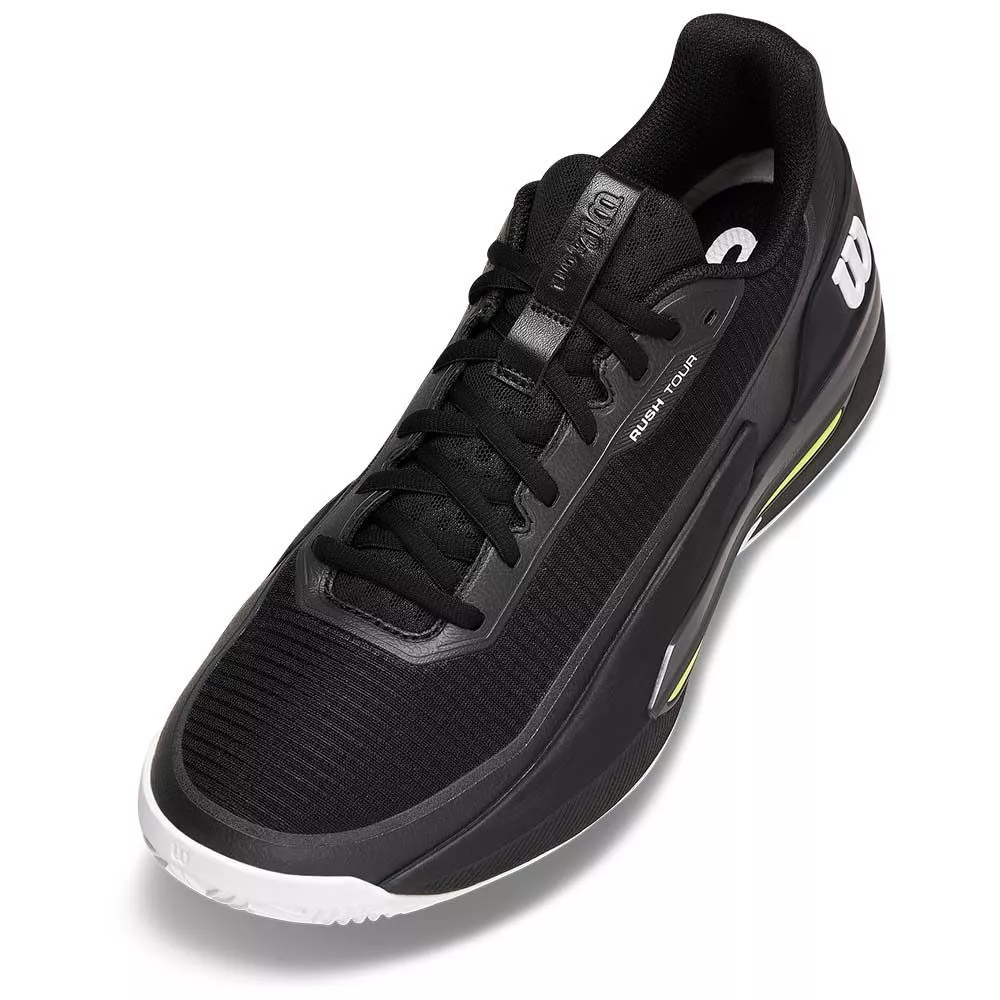 Scarpe Wilson Rush Tour 5 Terra battuta Nere