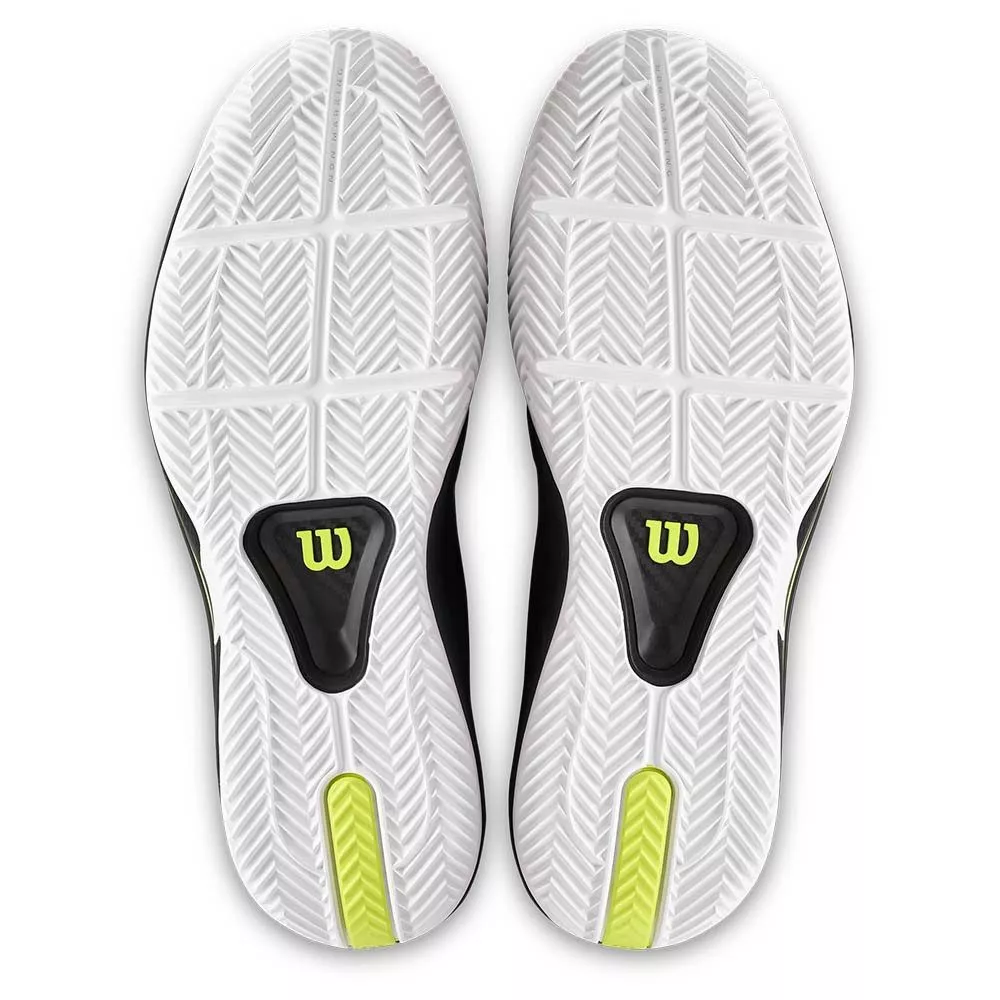 Scarpe Wilson Rush Tour 5 Terra battuta Nere