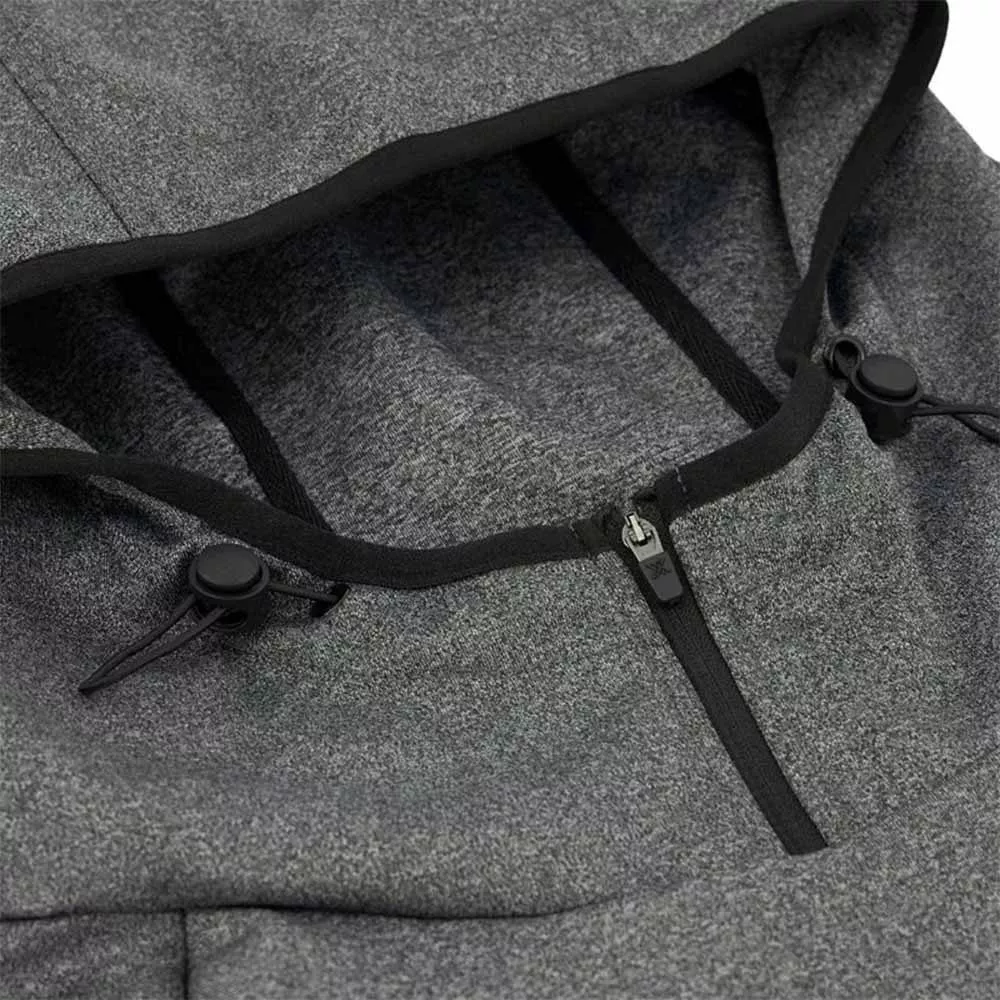 Felpa con Cappuccio Oxdog Montana Grigia