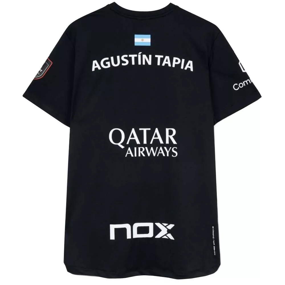 T-shirt Nox AT10 Agust&iacute;n Tapia 2026 Bianco