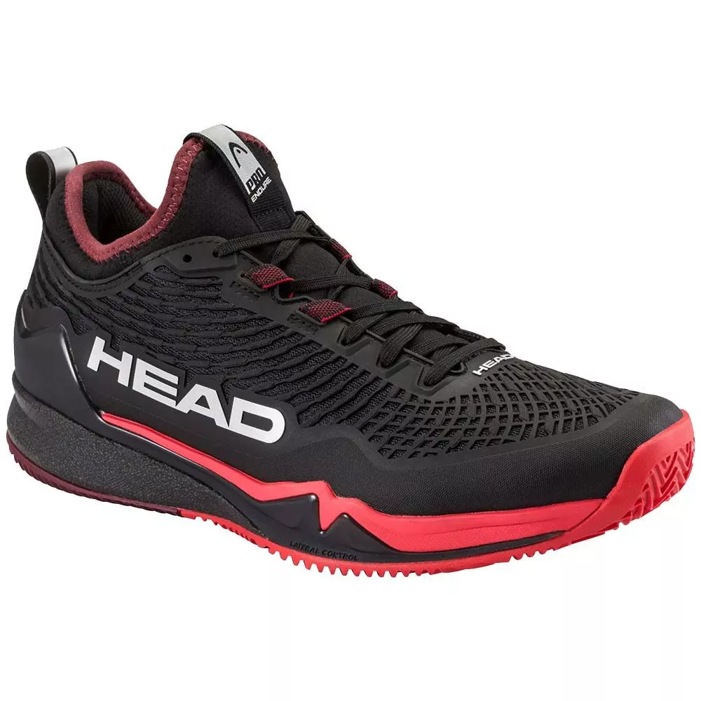 Scarpe Head Endure Pro Terra Battuta Nero / Rosso