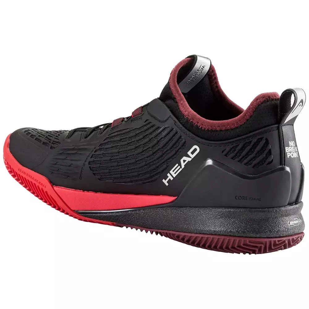 Scarpe Head Endure Pro Terra Battuta Nero / Rosso