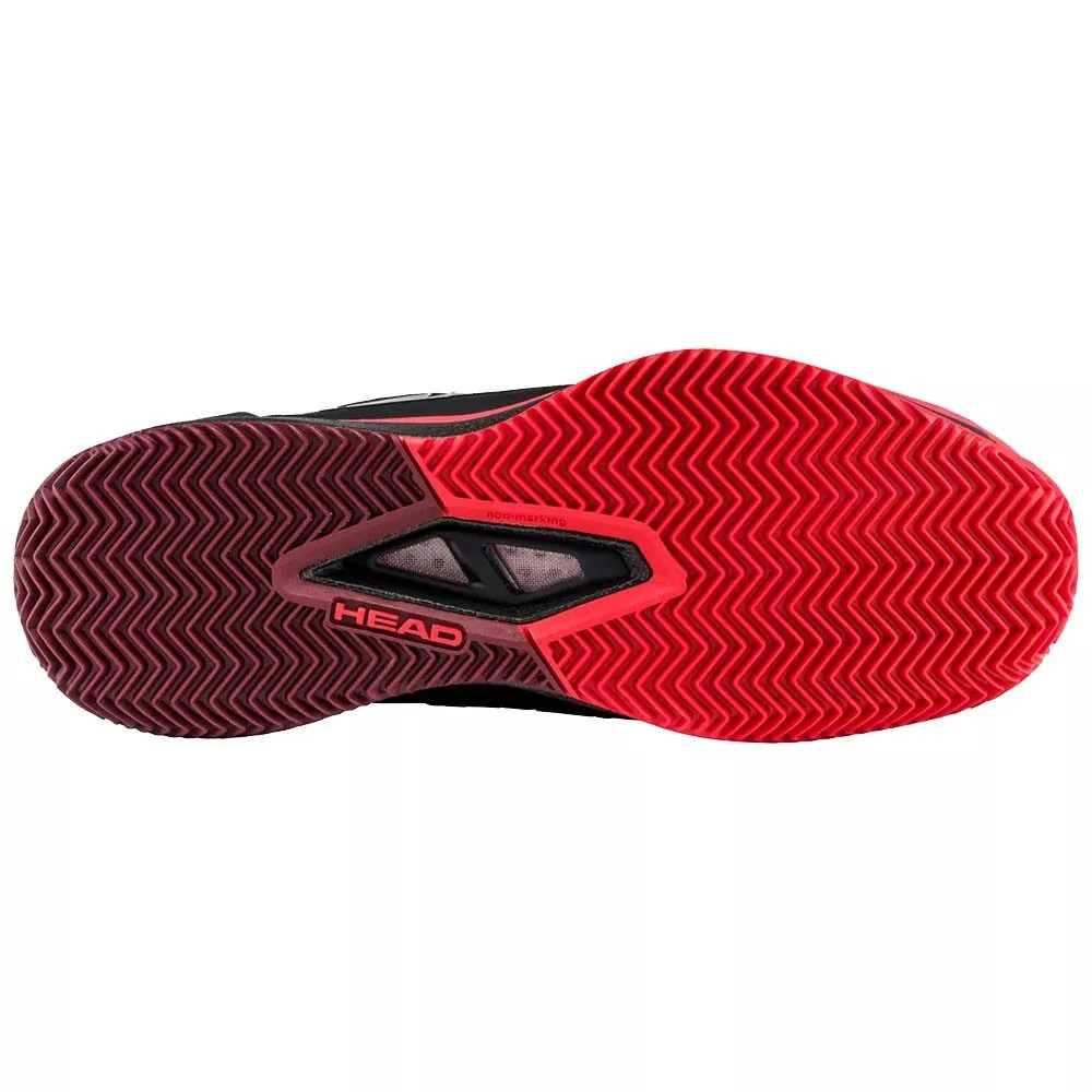Scarpe Head Endure Pro Terra Battuta Nero / Rosso